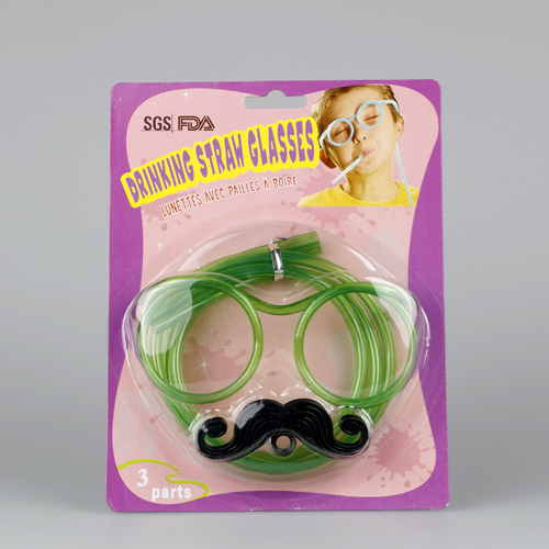 Creative Glasses Straw Funny Children's Cartoon Shape Lengthened Lazy Drinking Artifact Artistic Straw Cute Beard Straw Creative Glasses Straw Funny Children's Cartoon Shape Lengthened Lazy Drinking Artifact Artistic Straw Cute Beard Straw