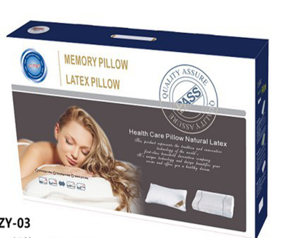 Factory Direct Sale Pillow Carton Slow Recovery Pillow Core Packaging Color Box Portable Corrugated Packing Box Gift Box