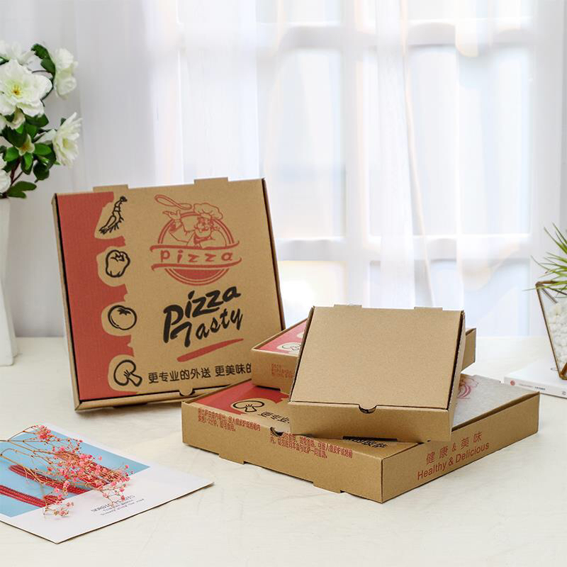 Pizza Box PCs 6 7 8 9 10 12-Inch Insulation Spot Blank Corrugated Disposable Pizza Pizza Box Customization Pizza Box PCs 6 7 8 9 10 12-Inch Insulation Spot Blank Corrugated Disposable Pizza Pizza Box Customization