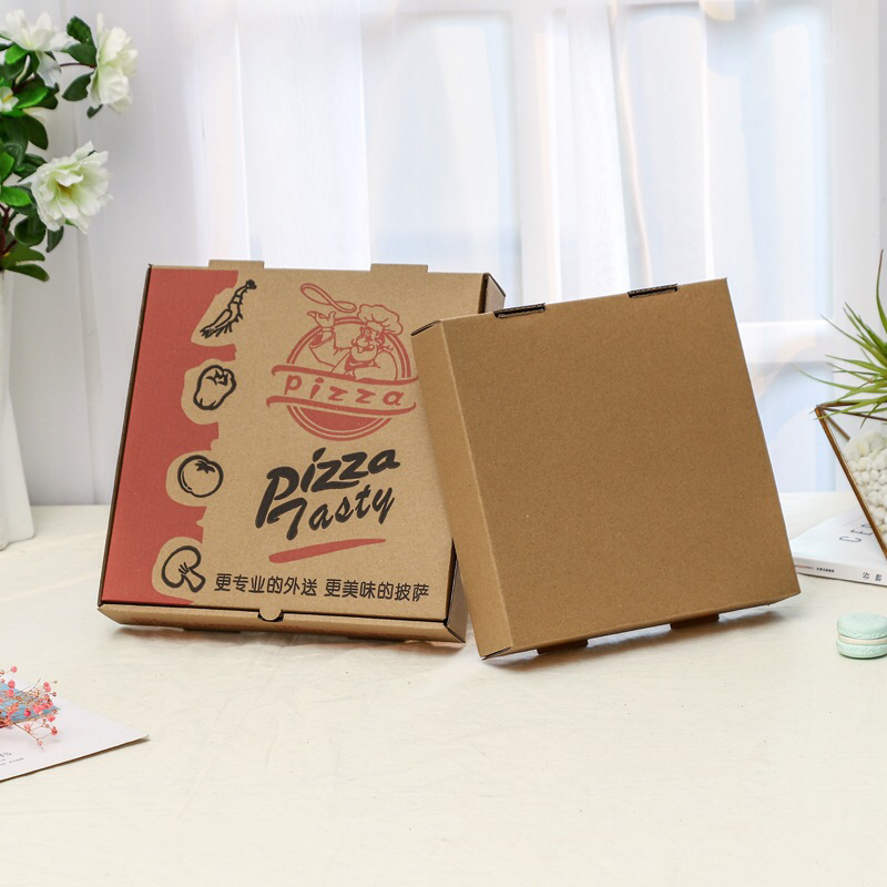 Pizza Box PCs 6 7 8 9 10 12-Inch Insulation Spot Blank Corrugated Disposable Pizza Pizza Box Customization Pizza Box PCs 6 7 8 9 10 12-Inch Insulation Spot Blank Corrugated Disposable Pizza Pizza Box Customization