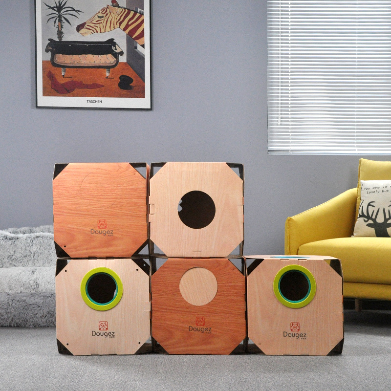 New DIY Whirlwind Hair-Removing Circle Corrugated Paper Cat Nest Box Scratching Board Claw Toy Cat House Cat Sofa