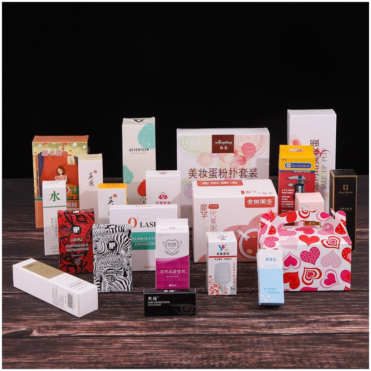 Manufacturer Cosmetics Packaging Box Customized Kraft Box Customized Food Corrugated Box Customized Color Box Customized
