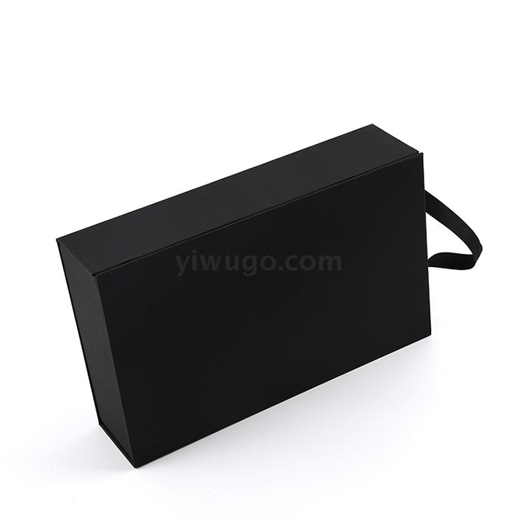 Yiwu gift box red wine box two bottles of special black card carton cardboard extra thick suitcase Yiwu gift box red wine box two bottles of special black card carton cardboard extra thick suitcase