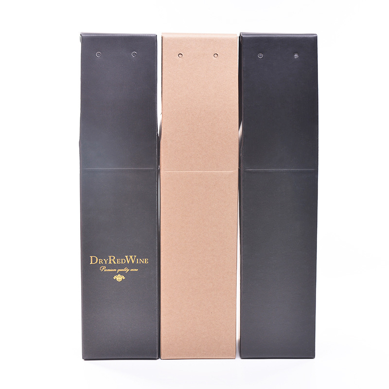 Factory direct sale high-end red wine box gift box double red wine carton custom logo wholesale