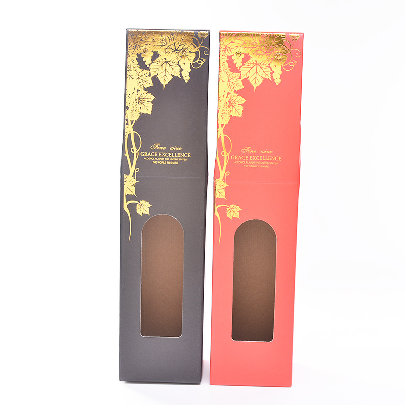 Factory direct sale high-end red wine box gift box double red wine carton custom logo wholesale
