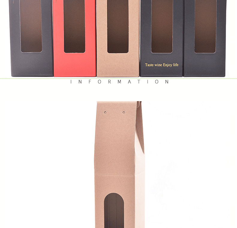 Factory direct sale high-end red wine box gift box double red wine carton custom logo wholesale Factory direct sale high-end red wine box gift box double red wine carton custom logo wholesale