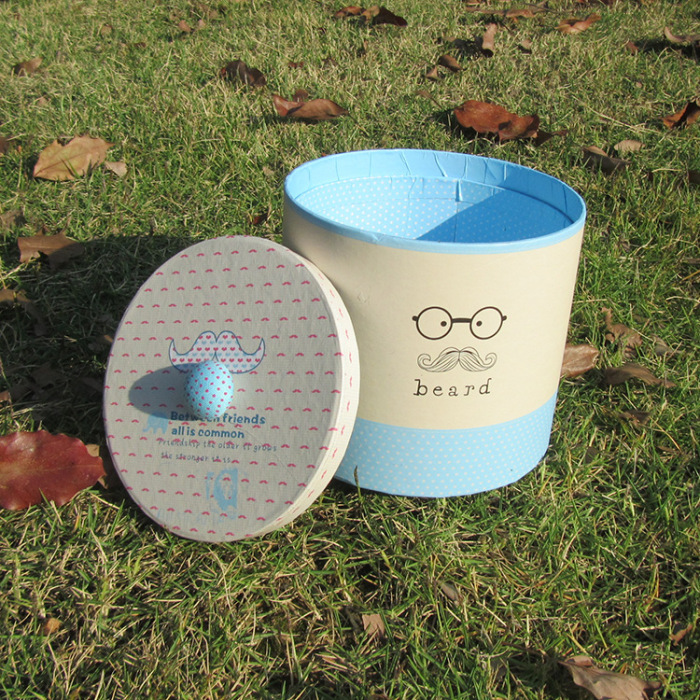 New Korean version of apple box lovely glasses beard candy box sundry storage box