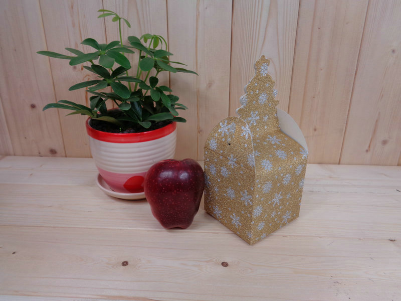 Currently Available Christmas Christmas Eve Fruit Gift Box Christmas Eve New Cartoon Portable Packing Box Christmas Apple Box