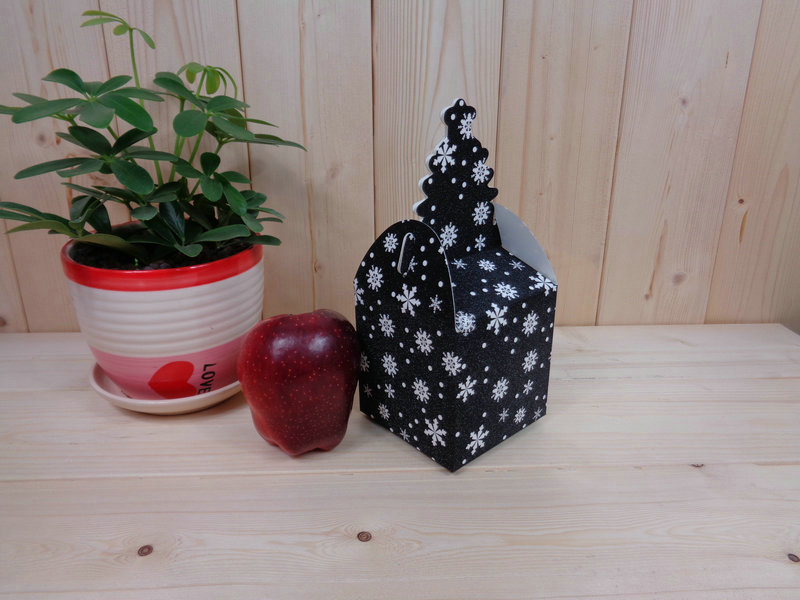 Currently Available Christmas Christmas Eve Fruit Gift Box Christmas Eve New Cartoon Portable Packing Box Christmas Apple Box