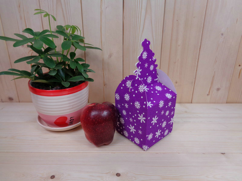 Currently Available Christmas Christmas Eve Fruit Gift Box Christmas Eve New Cartoon Portable Packing Box Christmas Apple Box