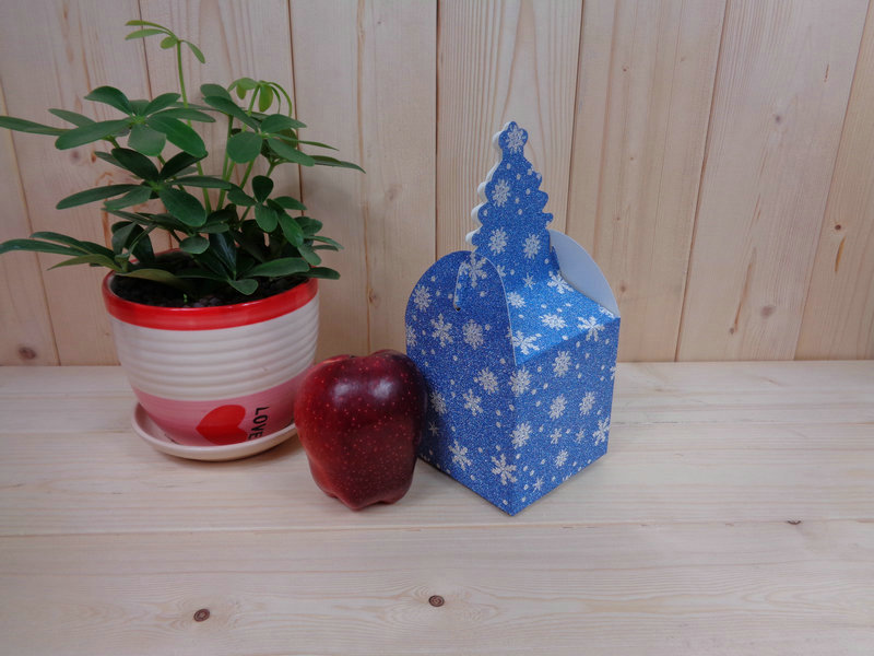 Currently Available Christmas Christmas Eve Fruit Gift Box Christmas Eve New Cartoon Portable Packing Box Christmas Apple Box
