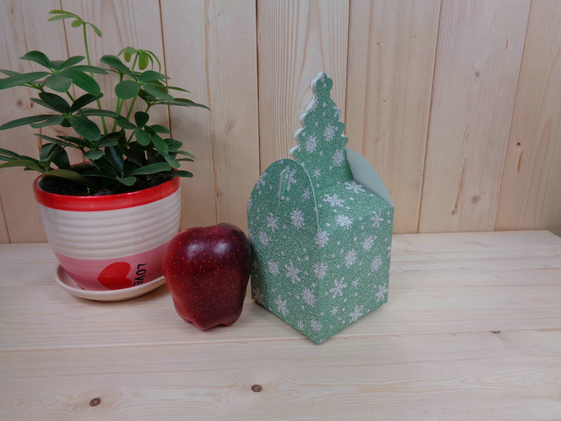 Currently Available Christmas Christmas Eve Fruit Gift Box Christmas Eve New Cartoon Portable Packing Box Christmas Apple Box