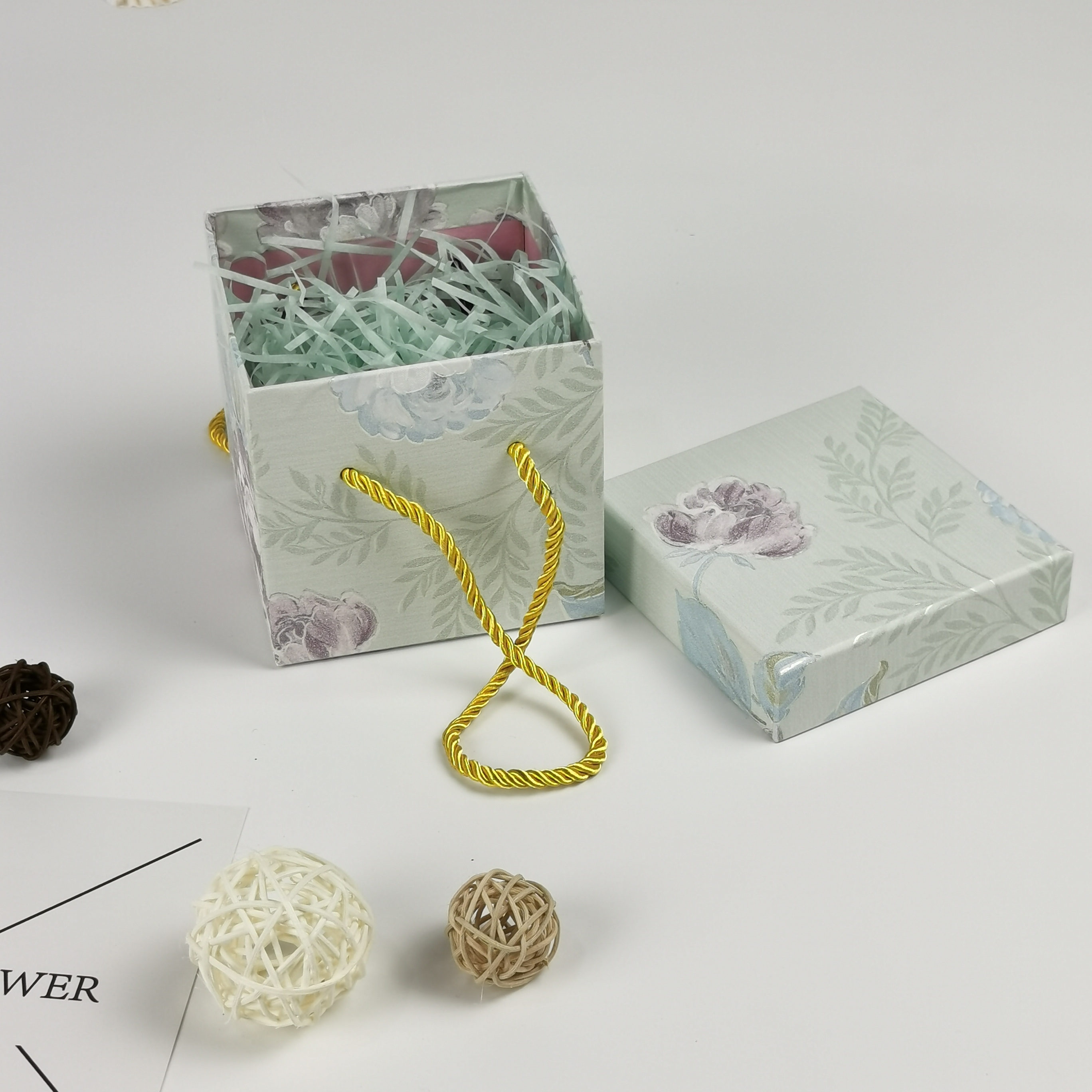 Square Portable Box Apple Box Gift Box Christmas Box