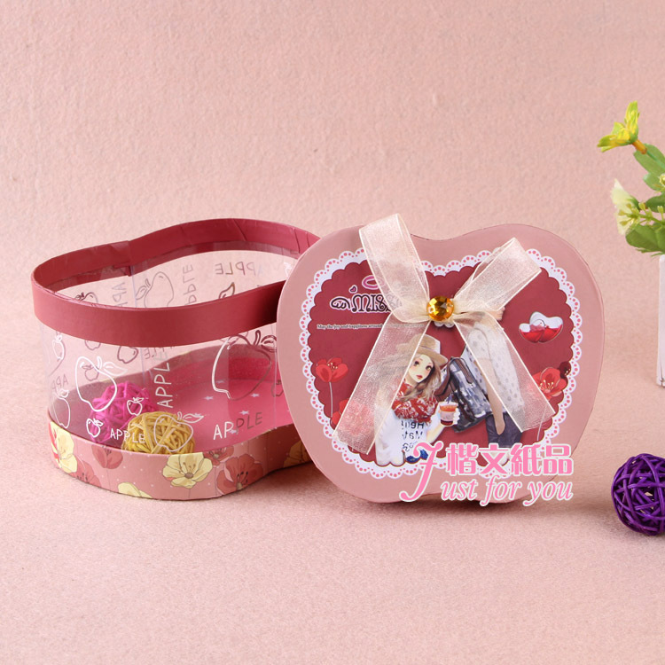 Korean version apple box fashion creative gift box Christmas candy box J3902