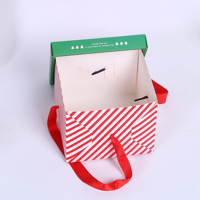 High - grade gift candy box paper box wholesale Christmas apple box gift bag wedding cake box