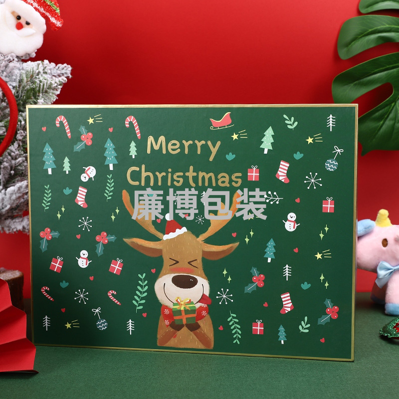 Christmas Apple Box Christmas Gift Box Christmas Eve Apple Gift Box Gift Box Packing Box Gift Box