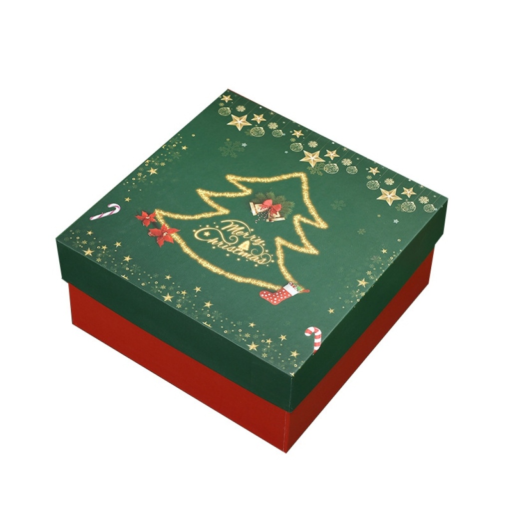 Christmas Apple Box Christmas Gift Box Christmas Eve Apple Gift Box Gift Box Packing Box Gift Box