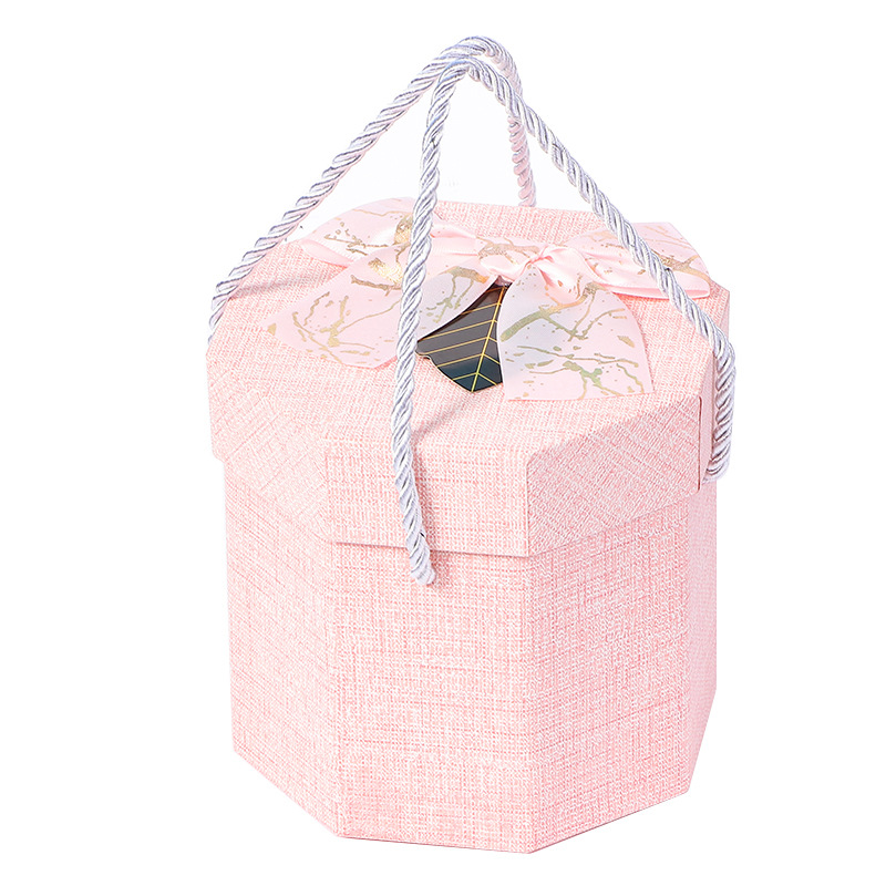 Wedding Gift Exquisite Candy Towel Gift Box European Portable Wedding Candies Box Apple Box Wedding Supplies Packing Box