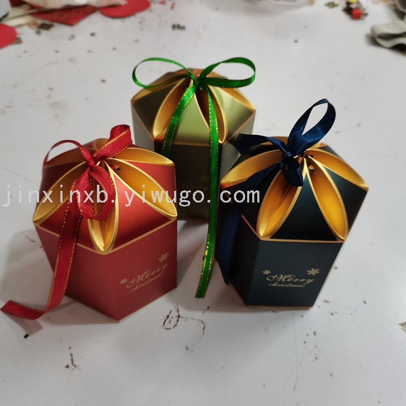New Christmas Apple Box Custom Creative Christmas Eve Fruit Packaging Box Christmas Eve Christmas Gift Box