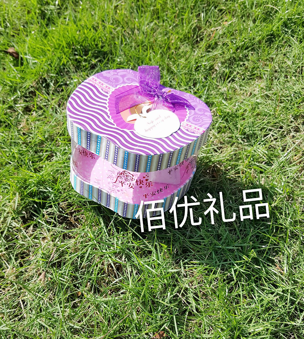 New custom-made Christmas apple box fresh side transparent apple box gift box manufacturer direct marketing