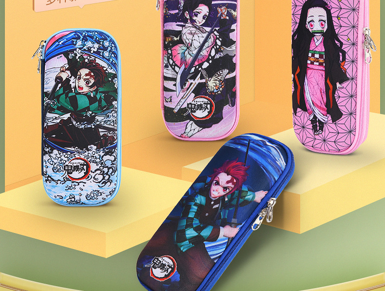 Eva Cartoon Cute Primary School Student Children's Pencil Stationery Box Kindergarten Wholesale Custom Pencil Case
