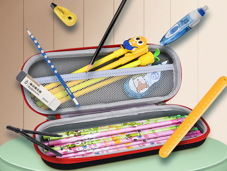 Eva Cartoon Cute Primary School Student Children's Pencil Stationery Box Kindergarten Wholesale Custom Pencil Case