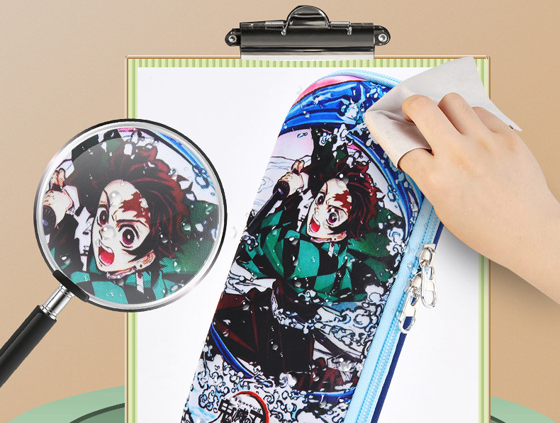 Eva Cartoon Cute Primary School Student Children's Pencil Stationery Box Kindergarten Wholesale Custom Pencil Case