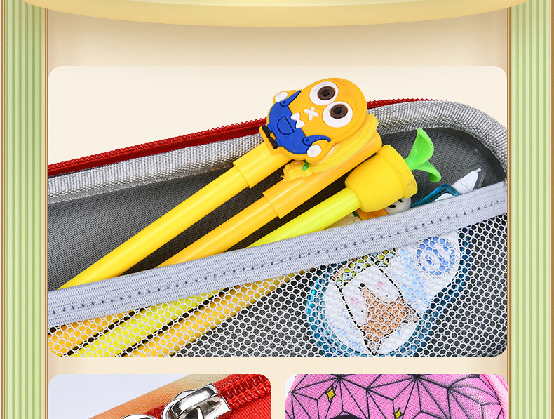 Eva Cartoon Cute Primary School Student Children's Pencil Stationery Box Kindergarten Wholesale Custom Pencil Case