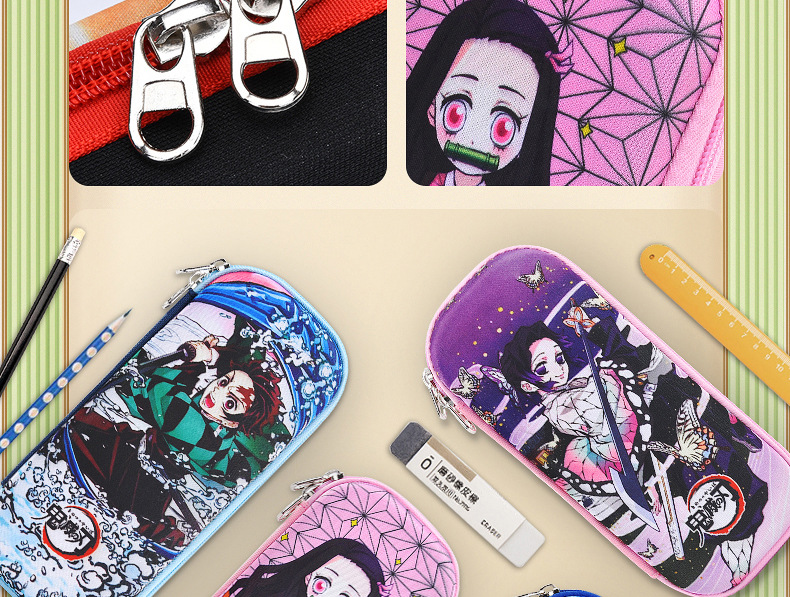 Eva Cartoon Cute Primary School Student Children's Pencil Stationery Box Kindergarten Wholesale Custom Pencil Case