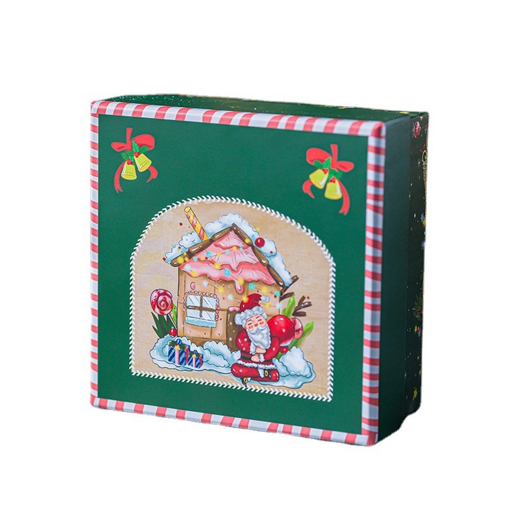 Green Christmas Box Christmas Eve Apple Box Christmas Gift Box Large Hat Scarf Packaging Box Green Christmas Box Christmas Eve Apple Box Christmas Gift Box Large Hat Scarf Packaging Box