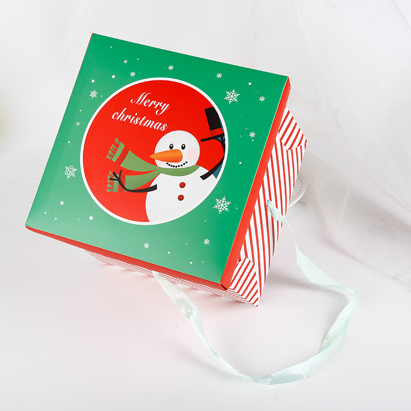 2018 Candy Box Apple Box Children&#039;s Gift Box Opening Gift Box Christmas Packaging Box Wholesale