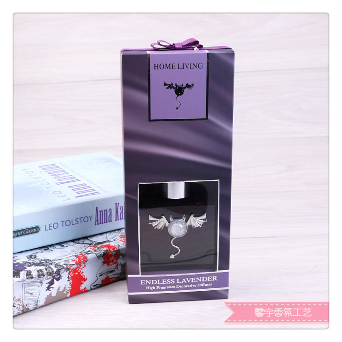 Aromatherapy gift box indoor fragrance candle smokeless cane aromatherapy of scented oil evaporate perfume.