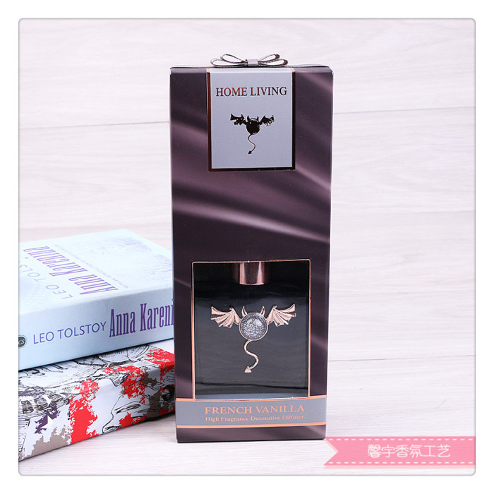 Aromatherapy gift box indoor fragrance candle smokeless cane aromatherapy of scented oil evaporate perfume.