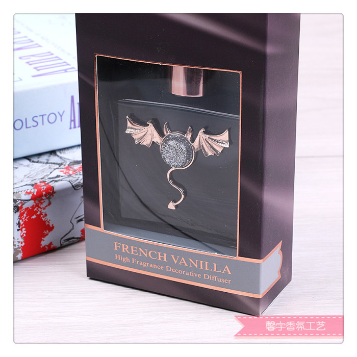 Aromatherapy gift box indoor fragrance candle smokeless cane aromatherapy of scented oil evaporate perfume.