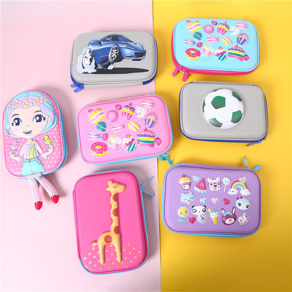 Have stoty Cartoon Pencil Case Eva Cute Boy Kindergarten Stationery Box Primary School Student Science Pencil Case