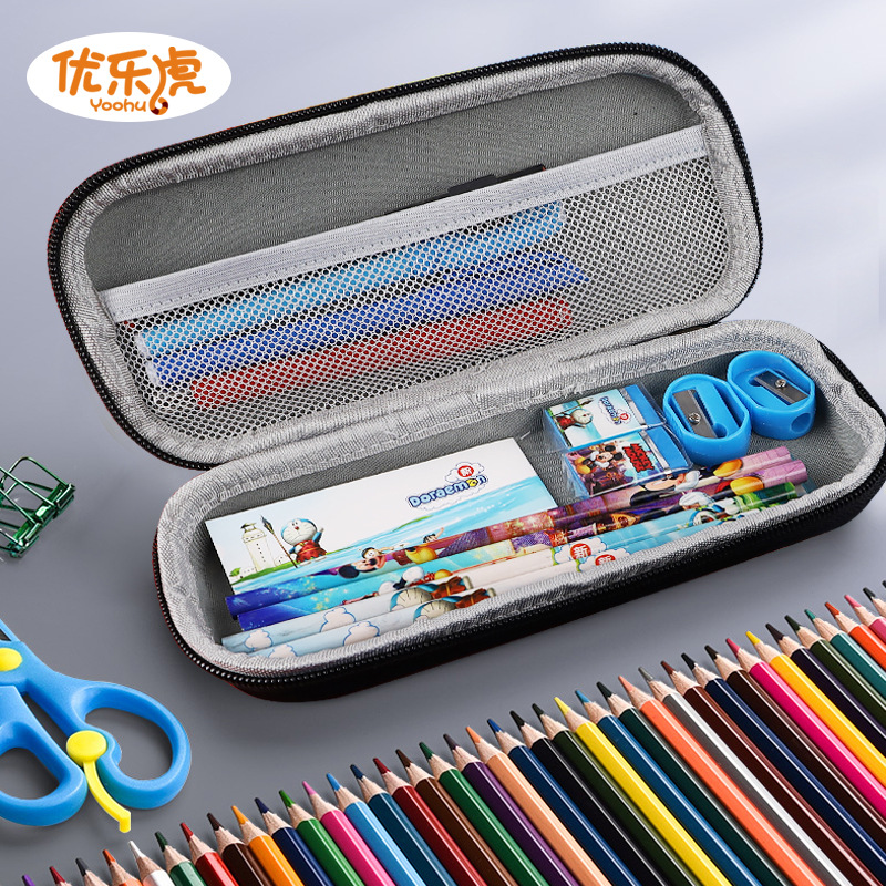 Foreign Trade Wholesale Cartoon Children Boys and Girls Primary School Students Eva Hard Case Stationery Box Pencil Box Pencil Case Prize Gift