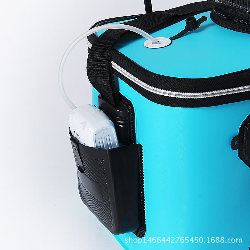 Factory Wholesale Eva Folding Thickening Fishing Bucket Fish Bucket Multi-Functional Fishing Box Fishing Gear Special Offer Live Fish Bucket