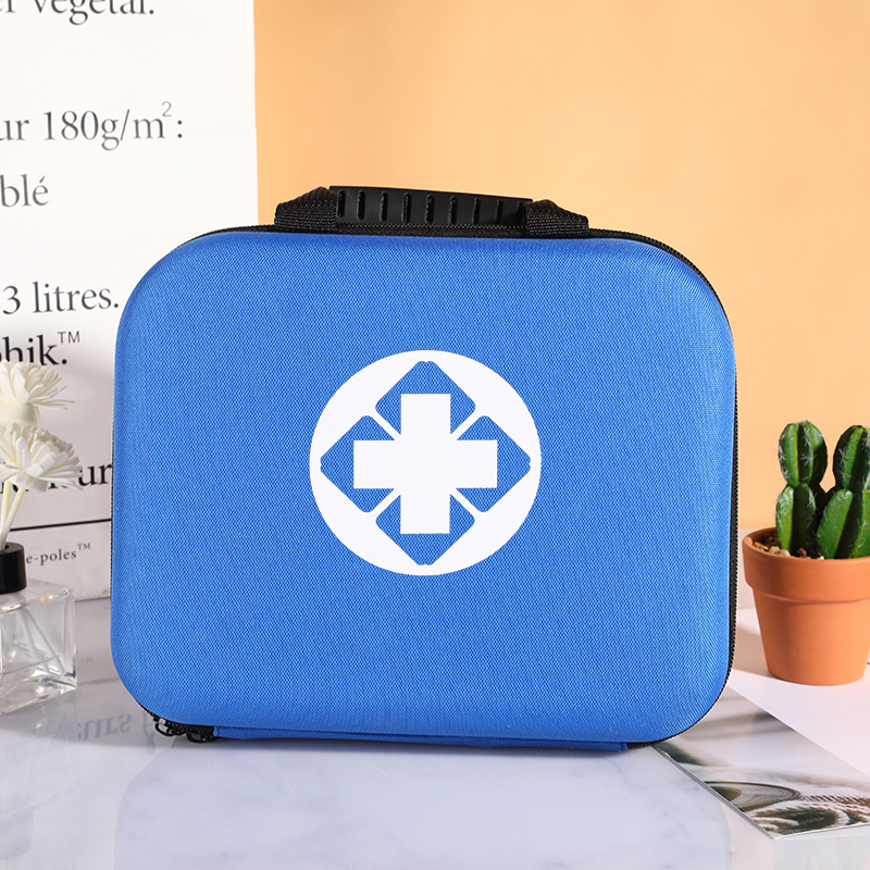 Portable Emergency Kit First Aid Eva Bag Outdoor Rescue Bag Epidemic Prevention Supplies Storage Bag Eva Zippered Box Bags Emergency Kit