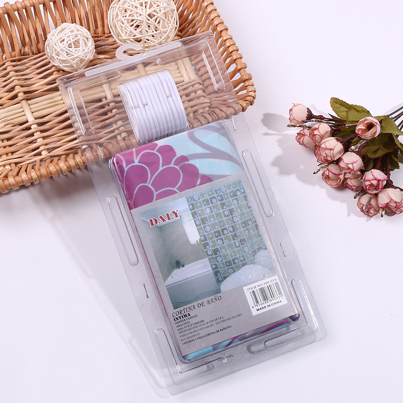 The household PEVA new box shower curtain waterproof, anti-mildew, multi-color, high quality bathroom shower curtain. The household PEVA new box shower curtain waterproof, anti-mildew, multi-color, high quality bathroom shower curtain.