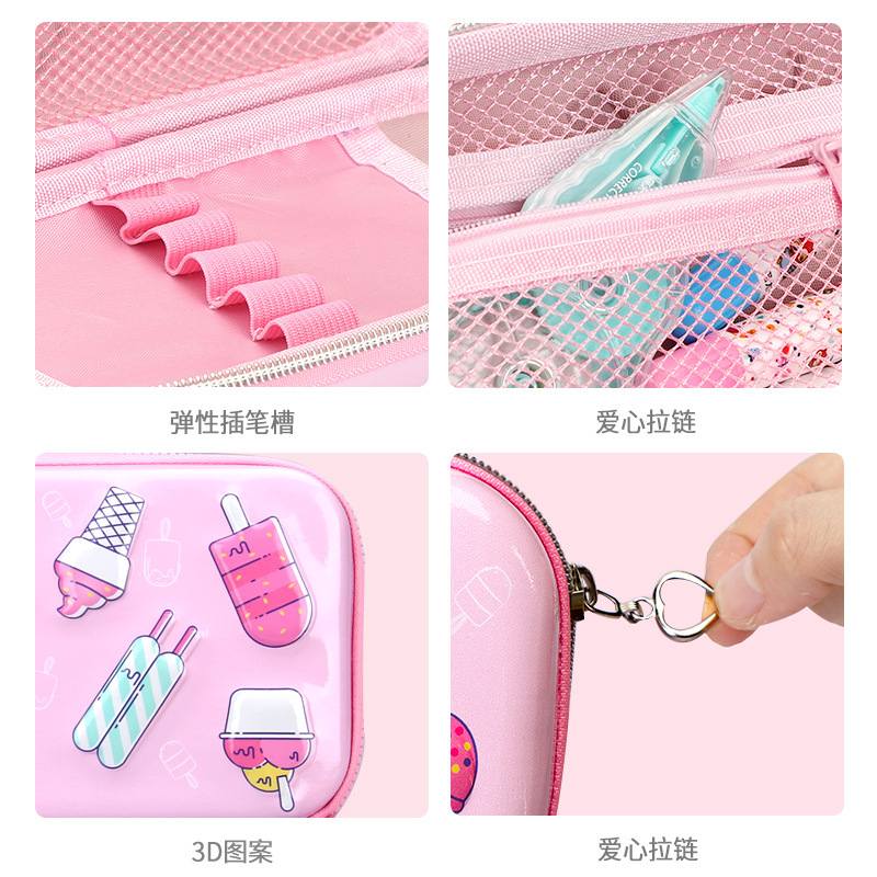 Mprince Children's Stationery Box Multifunctional Eva Pencil Bag 3D Cartoon Three-Layer Waterproof Student Large Capacity Pencil Case Mprince Children's Stationery Box Multifunctional Eva Pencil Bag 3D Cartoon Three-Layer Waterproof Student Large Capacity Pencil Case