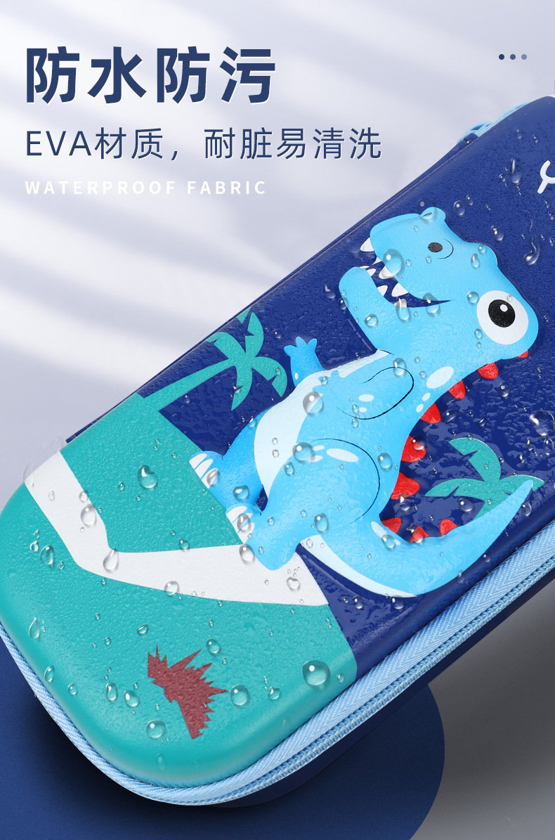Foreign Trade Wholesale Cartoon Children Boy Pu Zipper Stationery Box Eva Pencil Box Elementary School Pencil Case Foreign Trade Wholesale Cartoon Children Boy Pu Zipper Stationery Box Eva Pencil Box Elementary School Pencil Case