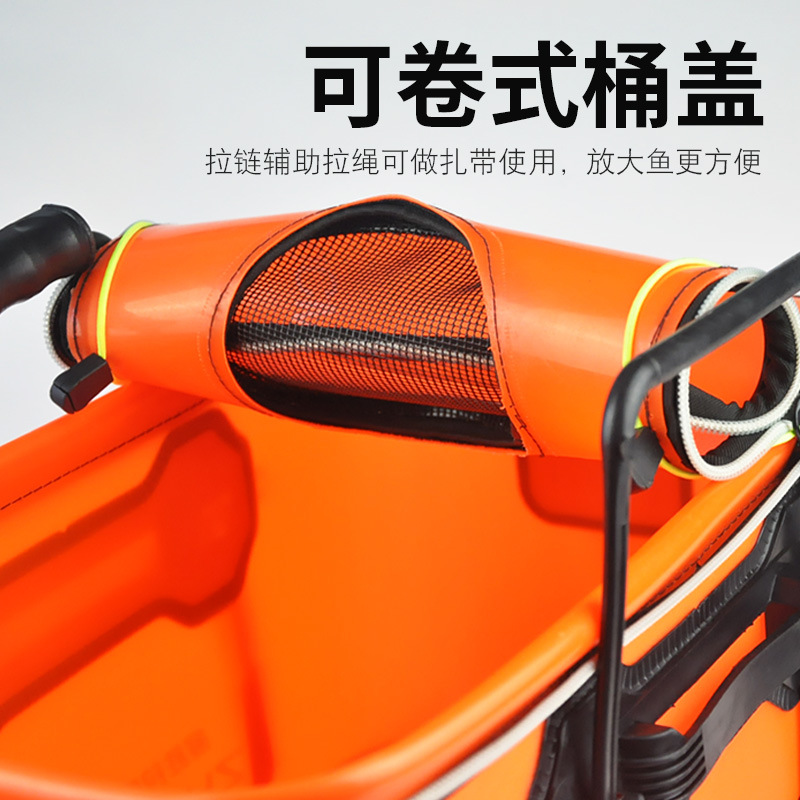 Bucket Live Fish Box EVA Collapsible Bucket Water Tank Fishing Box Fishing Bucket Fishing Box Bucket Live Fish Bucket