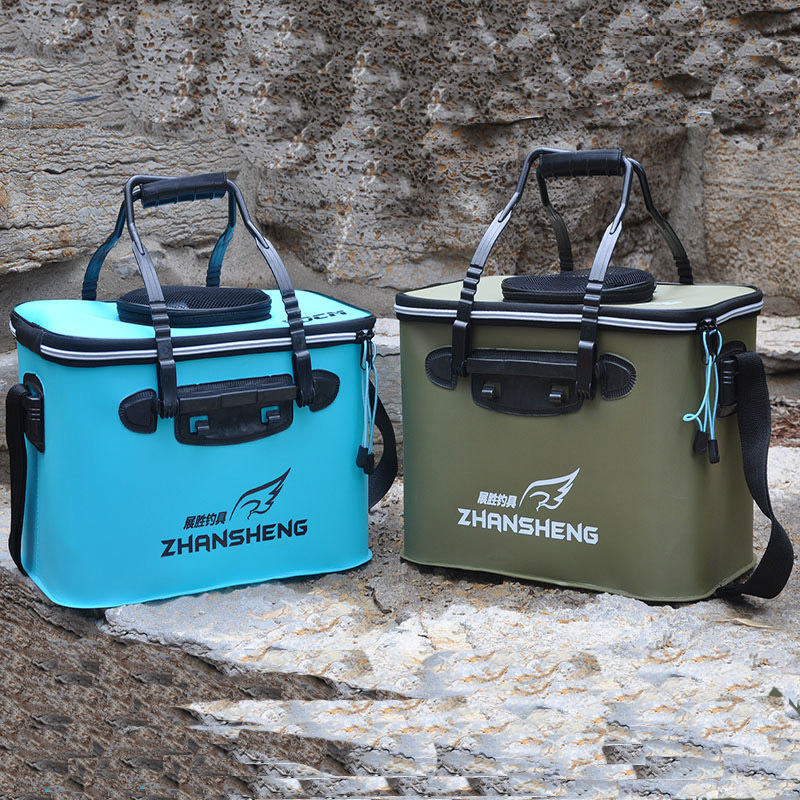 Bucket Live Fish Box EVA Collapsible Bucket Water Tank Fishing Box Fishing Bucket Fishing Box Bucket Live Fish Bucket