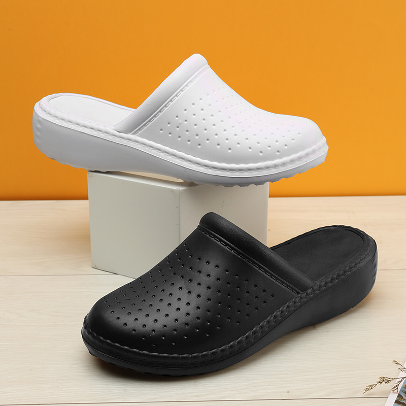 Undertaking Orders Foreign Trade Spring/Summer New Nurse Shoes Toe Box Women's Shoes Eva Sandals Work Shoes Men's Slippers Female Slippers