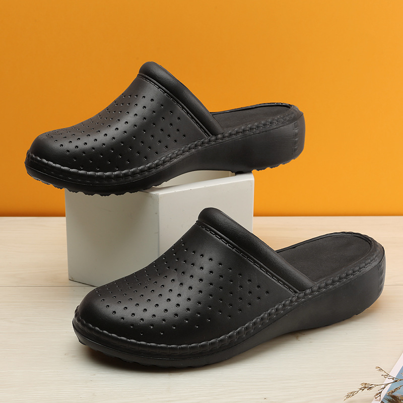 Undertaking Orders Foreign Trade Spring/Summer New Nurse Shoes Toe Box Women's Shoes Eva Sandals Work Shoes Men's Slippers Female Slippers
