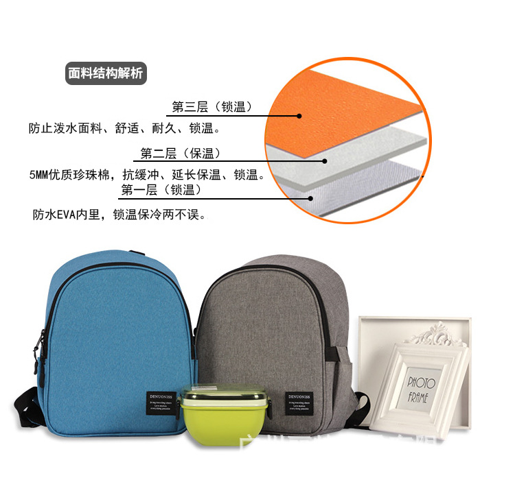 Fashion Cold Insulation Thermal Bag Thickened Lunch Bag Eva Waterproof Ice Pack Lunch Box Bag Lunch Bag Customized Fashion Cold Insulation Thermal Bag Thickened Lunch Bag Eva Waterproof Ice Pack Lunch Box Bag Lunch Bag Customized