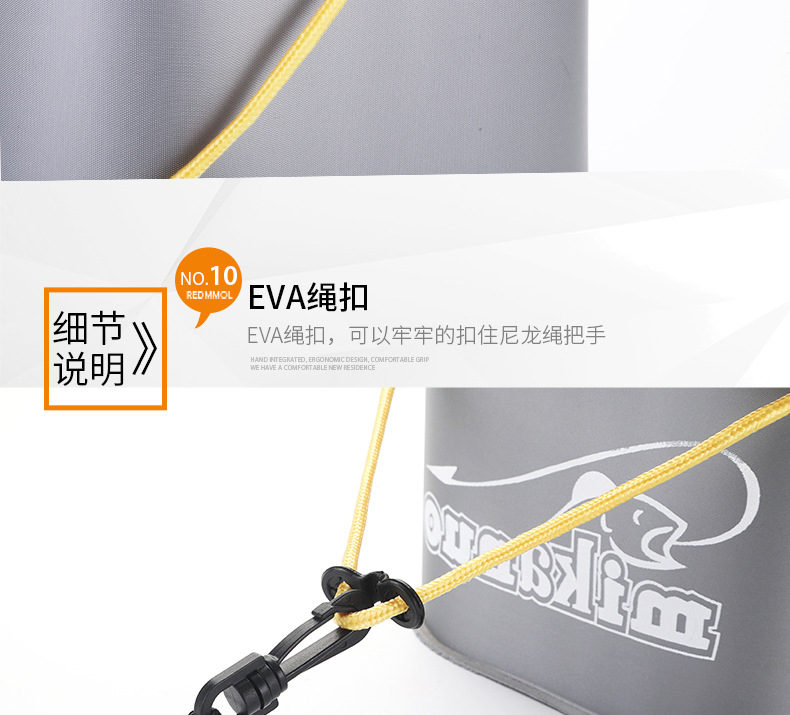 Bucket With Rope Eva Thickened Fish Bucket Foldable Put Fish Live Fish Box Small Fishing Bucket Fish Bucket Fishing Gear Bucket With Rope Eva Thickened Fish Bucket Foldable Put Fish Live Fish Box Small Fishing Bucket Fish Bucket Fishing Gear