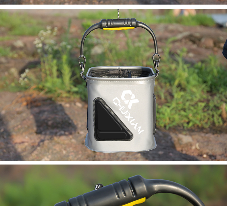 Bucket With Rope Eva Thickened Fish Bucket Foldable Put Fish Live Fish Box Small Fishing Bucket Fish Bucket Fishing Gear Bucket With Rope Eva Thickened Fish Bucket Foldable Put Fish Live Fish Box Small Fishing Bucket Fish Bucket Fishing Gear