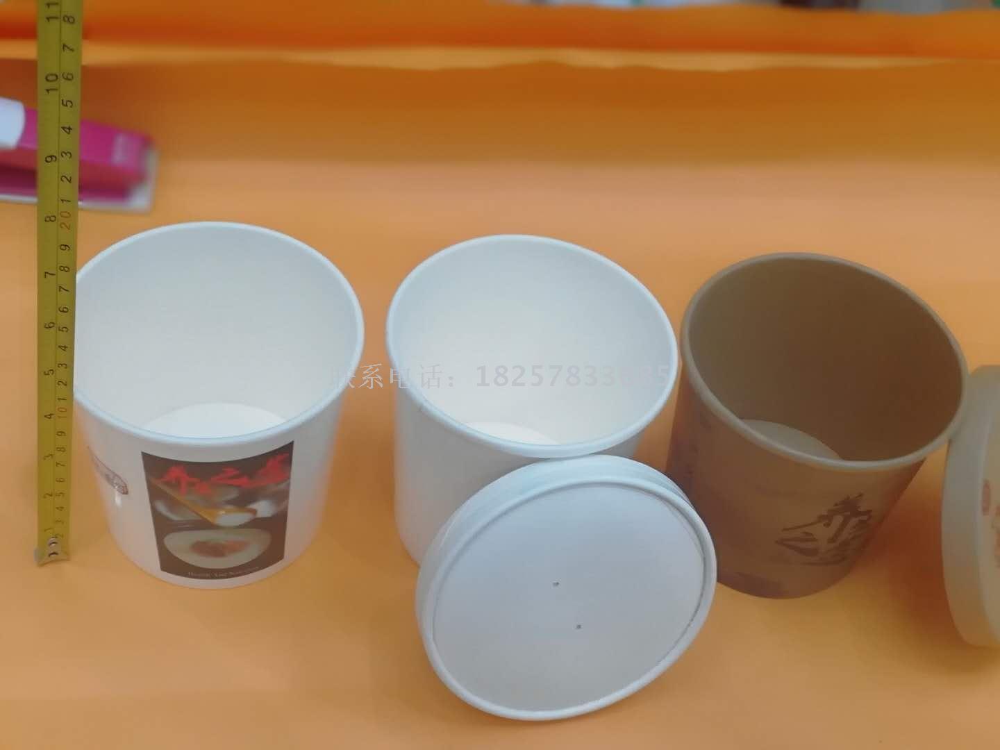 Disposable Kraft Paper 26Oz Soup Bucket Caliber Complete Size, Can Be Customized Logo