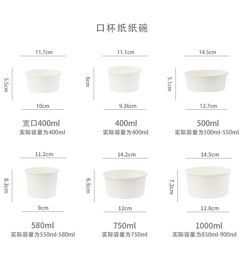 Wholesale Customized Kraft Paper Bowl Packaging Paper Bowl round Soup Bowl Soup Bucket Disposable Fast Food Lunch Box Takeaway Paper Bowl Wholesale Customized Kraft Paper Bowl Packaging Paper Bowl round Soup Bowl Soup Bucket Disposable Fast Food Lunch Box Takeaway Paper Bowl